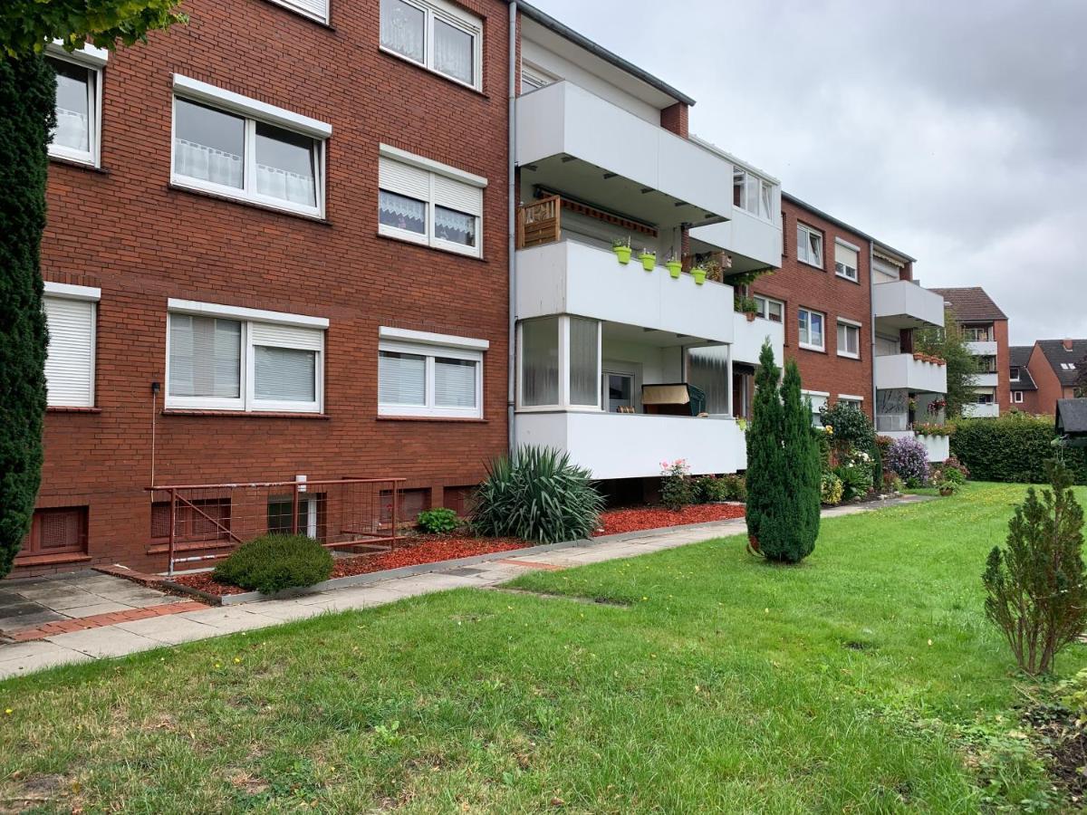 Ferienwohnung Wippsteert - 5 Sterne - Mit Balkon Und Pkw Stellplatz Emden Exterior foto